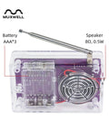 FM Radio Kit For Beginners With Soldering Practice And Electronics Learning Project Including PCB Components Speaker And Case