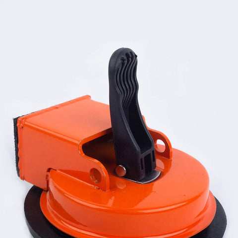 Heavy Duty Floor Seam Fix Kit With Vacuum Suction Lifter and Plank Grabbers for Wood Tile and Laminate Floors in orange