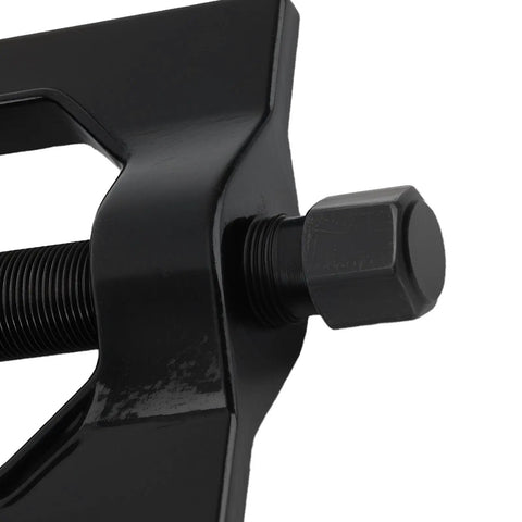 Close-up of Beefed Up Heavy Duty Truck U Joint Puller Set and Bearing Cup Installer for Class 6 8 Trucks Universal Joint Removal Tool Fits Spicer 1610 1710 1760 1810 1880 and Meritor 16N 17N 18N 1710 Life Series showing bolt mechanism.