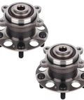 Rear Wheel Hub And Bearing Assembly With 5 Lugs And ABS For Honda Accord 2005 Through 2007 And Acura TSX 2004 Through 2008 Two Piece Wheel Hub Replacement 512327 Compatible Flange Diameter 5.49 Inches shown