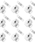 Twenty sets silver iron ball catch latches for cabinet and wardrobe doors secure closure with high hardness and smooth surface