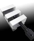 Heavy Duty Lathe Accessories For Metal Lathe Machines Right Angle Vise showing steel construction and screw clamp mechanism.