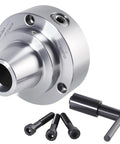 5C Collet Chuck 5 Inch Plain Back For Lathe Machine With Recessed Back Plate Ready To Install Via Adapter Heavy Duty 0.0006 TIR