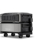 All-in-One Beast Delta Pro Ultra 6144Wh Power Station with 7200W AC Output and LiFePO4 Battery on wheels