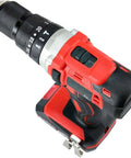 20 Volt Cordless Drill Impact Driver Kit With Two Batteries Compact view showing single sleeve chuck and ergonomic handle.