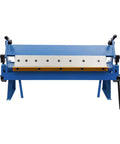 Front view of 24 Inch Pan And Box Metal Brake With Removable Fingers For Sheet Metal Bending And Fabrication