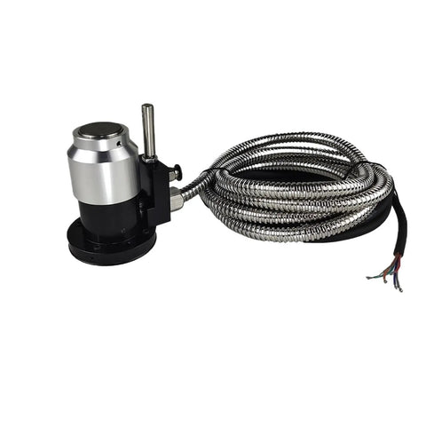 Premium Cnc Automatic Tool Sensor Gauge With Rock Solid Zero Point Oh Oh One Mm Accuracy Z Axis Calibration Probe For Garage And Industrial Milling Centers Built Like A Tank, featuring metal housing and durable cables.
