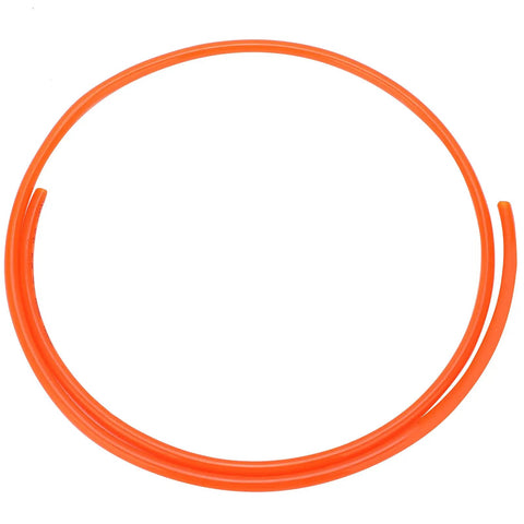 Heavy Duty TPU Air Hose Flexes Like A Champ Built Tough To Handle High Pressure Without Kinking Clear Resilient Tubing coiled view