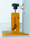 Cabinet Hinge Jig Door Mounting Guide With Adjustable Alignment Tool And Precision Measuring Scale for pro grade cabinet installation.