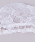 Disposable Bouffant Hair Caps 21 Inch Head Cover Net For Salon Or Spray Tan Breathable Nonwoven Fabric With Elastic Band