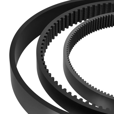 3 in 1 Belt Replacement Kit for ProHeat 2X Revolution Pet Pro Carpet Cleaners 3 Pack Flat Pump Belt Small Brush Belt Gear Belt