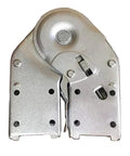 Badass Aluminum Locking Joint Hinge For Folding Ladders With Adjustable Angle Positioning And Secure Multifunction Buckle For Top Shelf Construction And Diy Work, detailed view of hinge mechanism.