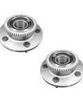 Pair Of 2 Front Wheel Hub Bearing Assemblies For 2000 2001 Dodge RAM 1500 RWD Direct Fit Replacement Kit image