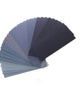 Grab Your Ultimate 60 Piece Sandpaper Pack For Wood Metal And Car Detailing! 9x3.6 inch assorted grit flexible sandpaper sheets.
