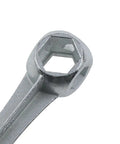 Close-up of Bone Shaped Hex Key Wrench 6 To 15mm For Bicycle Repair Durable Zinc Alloy Mountain Bike Tool Rust Resistant One Piece Design