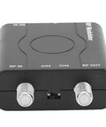 Front view of RF Modulator Adapter With HDMI Input For NTSC Output And 1080P PLL Controlled VHF Modulation Coaxial Converter