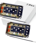 Two New Replacement Power Pack Switch Box For Outboard Motors 50 HP 90 HP 115 HP 150 HP 200 HP Beefy Marine Grade Build With Easy Install Replaces 332-7778A12 332-7778A9 332-7778A6 332-7778A3 332-5524A1 shown in packaging