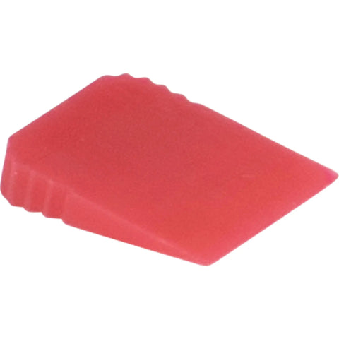 Precision Tile Wedges Set 450 Pack With Built In Gripper For Easy Removal Regular Wedges, single red wedge detail
