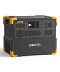 Portable Power Station 3072Wh with 3600W peak, expandable to 18.43kWh via extra batteries, 16 output options, fast charge solar generator