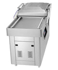 Chamber Vacuum Sealer With 1200 Watts And A Generous 23 Inch Seal Bar for professional grade food storage in stainless steel.