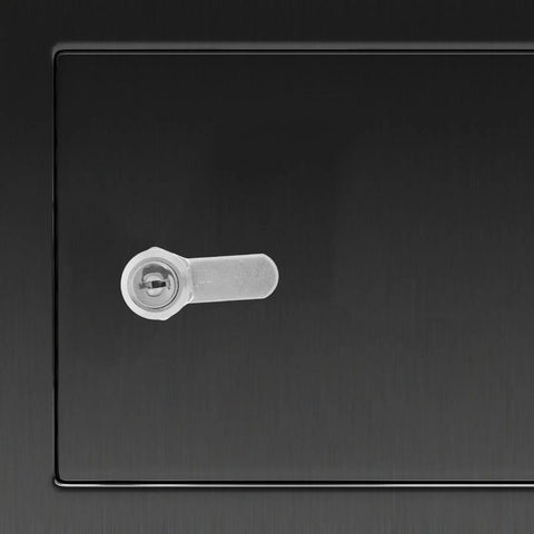 Cabinet Key Lock With Keys For Toolbox And Storage Cabinet Cam Door Latch Durable Silver Iron And Plastic Quick Lock Design