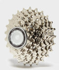 10-Speed Road Bike Cassette 11-25T With Aluminum Carrier For Top Three Cogs, Nickel Plated Durability, Drilled Out Cogs