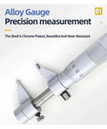 Digital Caliper, Micrometer Internal Diameter Measuring Tool with chrome-plated shell and precision measurement features.