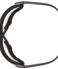 Infrared Filter Safety Eyewear 3.0 H2X AF with fully adjustable straps and temples, polycarbonate eye socket, top view, Made in Taiwan.