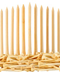 Bamboo Golf Tees Three And One Quarter Inch Long 110 Pack Great Value Eco Friendly Biodegradable Durable Tall Tees For Stable Drives