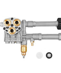 Beefed Up Complete Pump Head With Unloader And Thermal Relief Valve For Pressure Washer Replacement Kit Fits SRMW2.3G28 And SRMW2.4G28