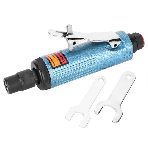 Rugged Lightweight Pneumatic Die Grinder Powering Through Heavy Duty Metal Cutting And Fast Automotive Fixups With Smooth High Speed Operation And Comfort Grip For Daily Shop Workloads with wrenches