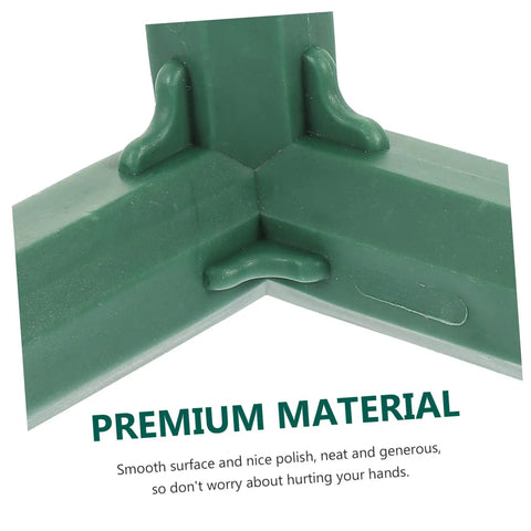 Must Have 20 Pack Plastic Greenhouse Frame Connectors For DIY Garden Raised Beds And Plant Stakes Joint Angles Easy To Assemble And Strong Plant Support Bracket System For Reliable Outdoor Greenhouse Framework