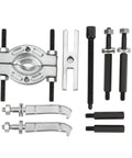 9 Piece Bearing Separator Set Portable Bearing Remover Metal Bearing Splitter For Auto Repair And Garage Use Heavy Duty Tool Kit