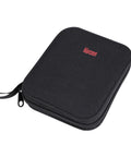 Black carrying case for All In One Travel Sewing Kit for Beginners and Adults with Scissors, 18 Thread Colors, 30 Needles, Buttons, and Tools