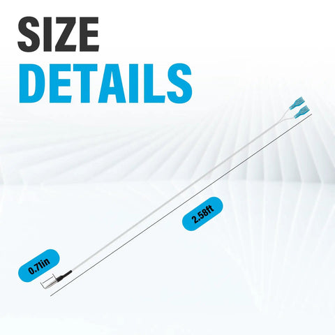 Size details of RV A C Freeze Sensor Replacement For Coleman Mach 7330A3231, dimensions 0.7in width and 2.58ft length