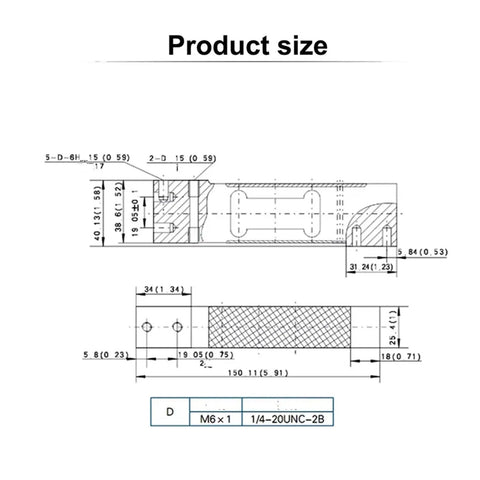 L6N Single Point Load Cell Sensor Featuring Snappy Readings And A Rock Solid Frame with detailed dimensions and specifications.