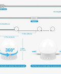 Hollywood Style LED Vanity Mirror Lights With 14 Dimmable Bulbs USB Powered Stick On Lights wiring and dimensions diagram