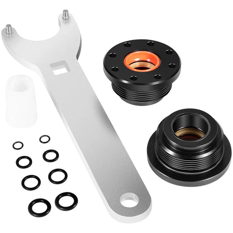 Hydraulic Steering Cylinder Seal Kit With Pin Wrench HS5157 For Marine Boats, showing pin wrench and seal components.