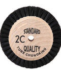 Built Like a Tank Heavy Duty Jewelry Polishing Buffing Wheel With Durable Bristle Hair Brush for Bench Grinder Setup, 65-68 mm.