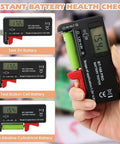 Handheld Battery Spot Welder With 11 Gear Adjustable Controls And Built In Battery Tester Welds 0.1-0.25mm Nickel