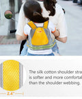 Child wearing Four In One Kiddo Friendly Motorcycle Harness for Safe Rides in Bright Yellow with Breathable Fabric on motorcycle