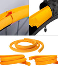 Tubeless Tire Inserts Pad For Bikes Lightweight Foam Tire Protector Liner Easy Installation Puncture Protection