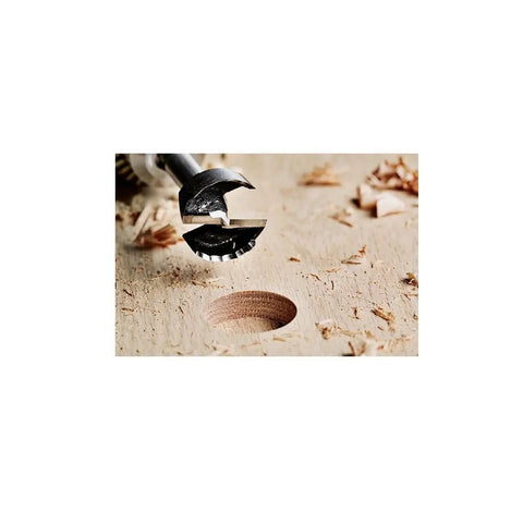 Forstner Bit Set Seven Pieces One Quarter Inch To One Inch Diameter Three And A Half Inch Length Right Hand Rotation Shank
