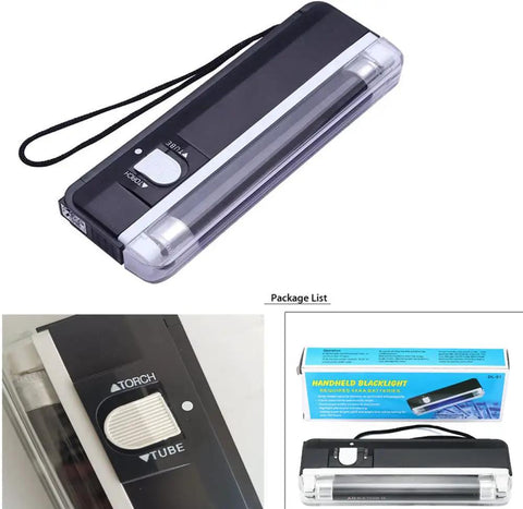 Portable UV Curing Light For Car Windshield And Glass Repair, Mini UV Lamp With Long Life Bulb, Fast Resin Curing, DIY Kit