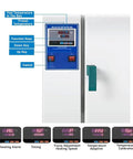 Heavy Duty 220V Industrial Vacuum Drying Oven temperature control interface with digital display for precise settings.