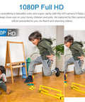 Children playing indoors with Ultra Small 1080P WiFi Security Cam For Indoor And Outdoor Use Hidden Tiny Surveillance Cam