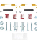 Rear Parking Brake Hardware Kit Replacement For Altima Murano Pathfinder Frontier Maxima Fits 2002 To 2005 And 2013 To 2017 Altima kit components