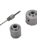 Heavy Duty Concrete Hole Saw Kit With Tungsten Carbide Tip For Drilling Brick Walls, Vents, Pipes And AC Installations On Electric Hammer, 60mm 80mm