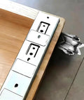 V Groove Wheel Pulley For Material Handling And Moving Jobs 201 Stainless Steel mounted on sliding gate frame