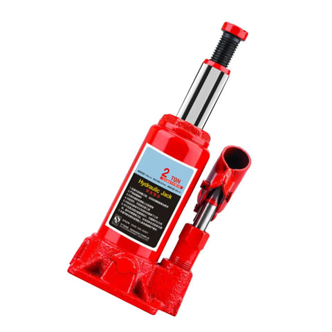 Heavy Duty Top Shelf Rock Solid Two Ton Hydraulic Bottle Jack Smooth Manual Car Lift For Garage And Shop Safe Vertical Design